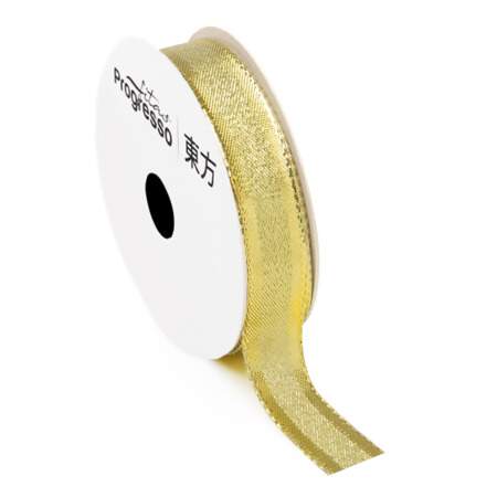 Fita Metalizada Progresso M014-015 15mm 203 Ouro 10mts