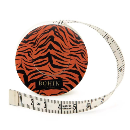 Fita Métrica Automática Bohin Coleção Sauvage 150cm