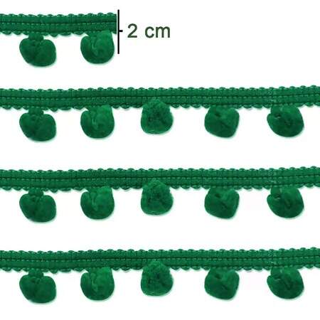 Fita Grelot Pompom Britânnia Grande 20mm 10mts FL