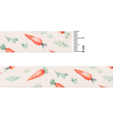 Fita de Cetim Progresso N.03 ECF003TR Páscoa Cenourinha 084 15mm 10mts FL