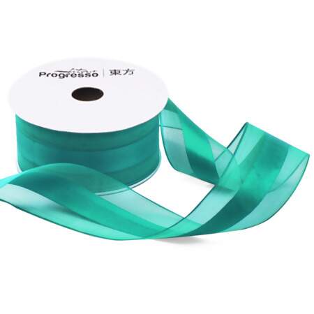 Fita de Voal com Cetim Progresso VCE-009 N.09 38mm 10mts