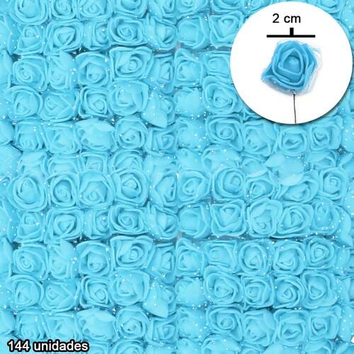 Flor de EVA com Tule com 144 Und