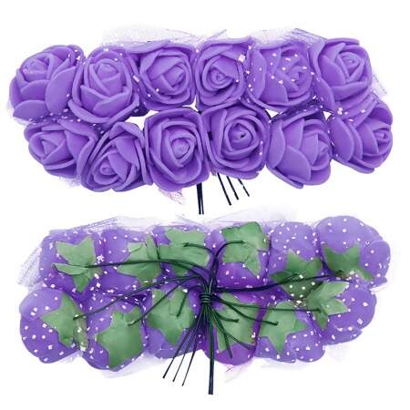 Flor de EVA Oriental com 12 Und