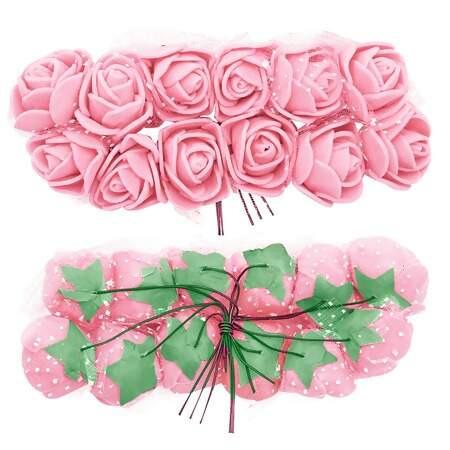 Flor de EVA Oriental com 12 Und