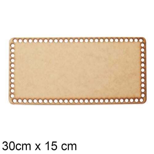 Fundo de Bolsa de MDF Retangular