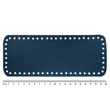 Fundo de Bolsa em Couro Retangular Simples 143 P 20cm