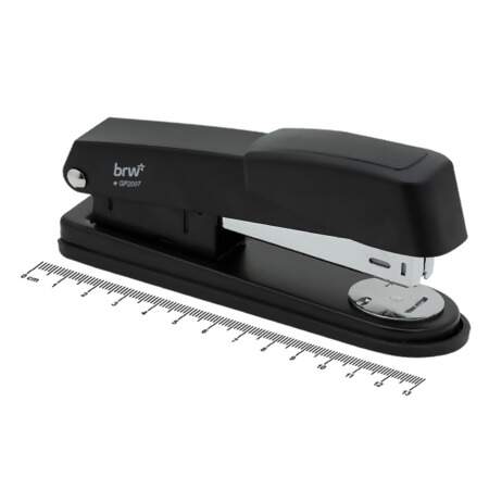 Grampeador BRW GP2007 Preto para 25 Folhas