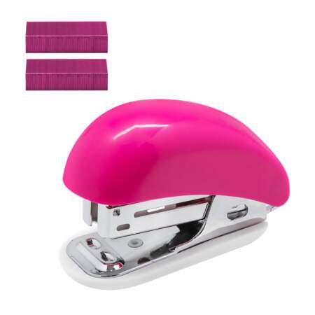 Grampeador Mini BRW para 20 Folhas com Grampos 26/6