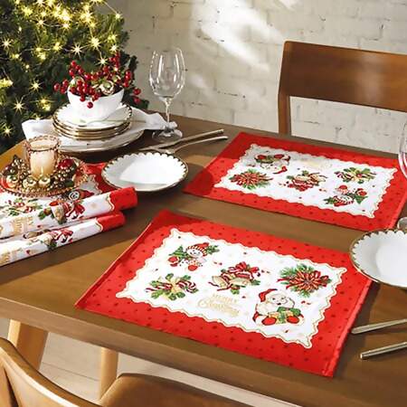 Jogo Americano Athenas Dohler Natal 111 45x31cm FL