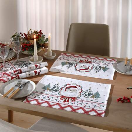 Jogo Americano Athenas Dohler Natal 125 45x31cm Unidade
