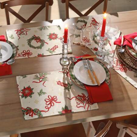 Jogo Americano Celebra Dohler Natal 121 45x35cm