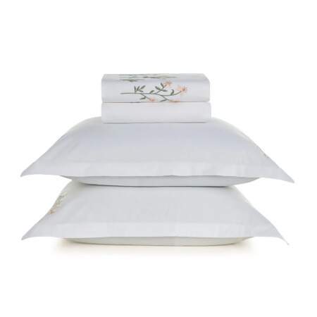 Jogo de Cama Casal King 200 Fios Algodão Karsten Briana 4 Peças