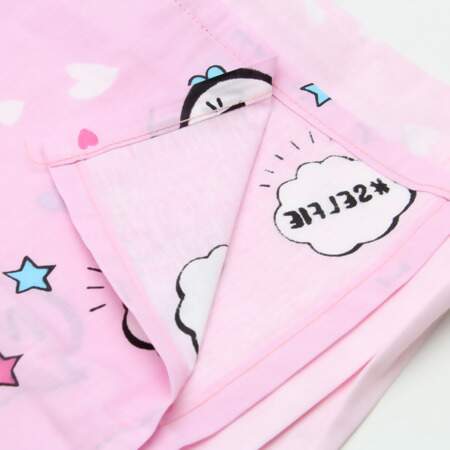 Jogo de Cama Solteiro Priori Kids de Algodão Dohler Meow 02 3 Peças