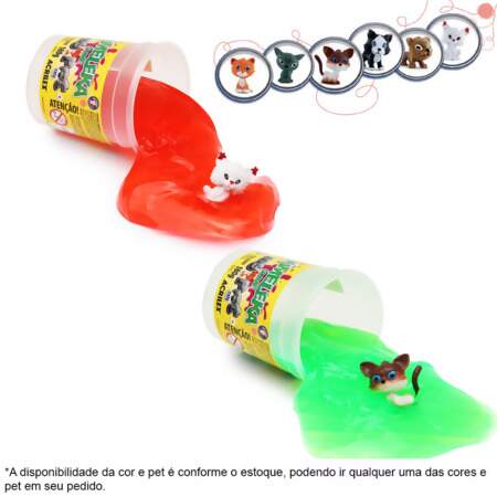 Kimeleka Slime My Pet Cats Acrilex R.05887 180g Sortidos
