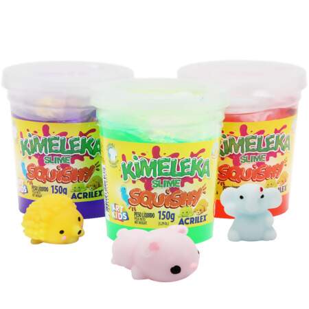 Kimeleka Slime Squishy Acrilex R.05881 150g Sortidos