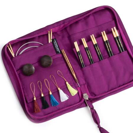 Kit Agulha de Tricô Circular Intercambíavel Grace Lantern Moon Knitpro 350314