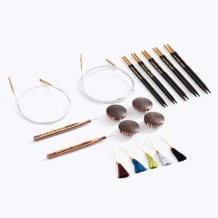 Kit Agulha de Tricô Circular Intercambíavel Grace Lantern Moon Knitpro 350314