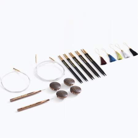 Kit Agulha de Tricô Circular Intercambíavel Legacy Lantern Moon Knitpro 350302