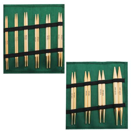 Kit Agulha Circular Intercambiável Bamboo Deluxe Knitpro 22542