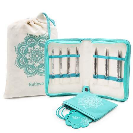 Kit Agulha Circular Intercambiável The Mindful Collection Believe Knitpro 36302