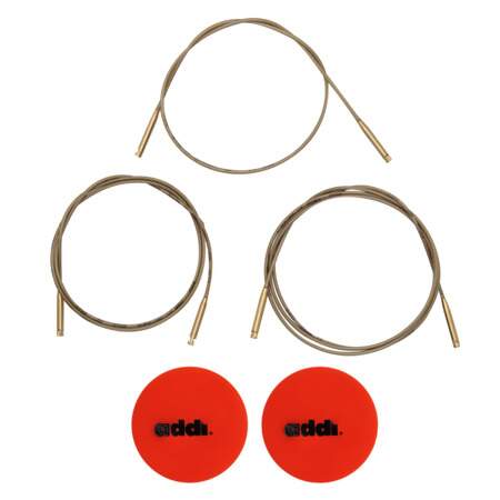 Kit de Agulha Circular Tricô Circulo ADDI Click Bamboo 8 Und