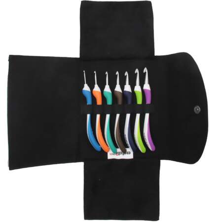 Kit Agulhas de Crochê Swings ADDI Circulo 640-2 07 Und