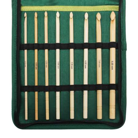 Kit Agulha Crochê Bamboo Knitpro 22549