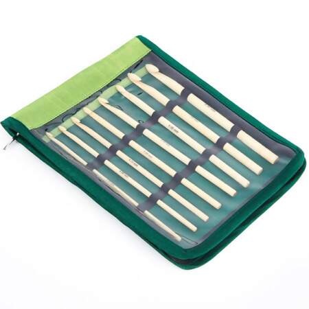 Kit Agulha Crochê Bamboo Knitpro 22549