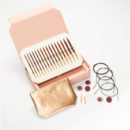 Kit Agulha Intercambiável Symfonie Rose Knitpro 20718