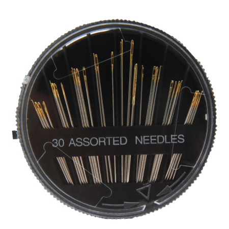 Kit Agulhas de Mão Para Costura e Bordado com 30 Und