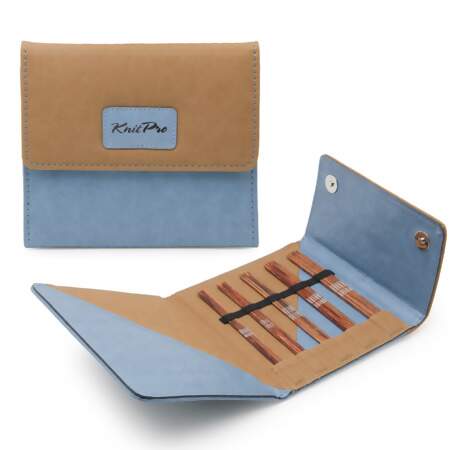Kit Agulha Ponta Dupla 15cm Ginger Cubics KnitPro 43305