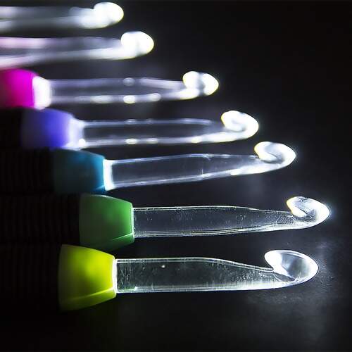 Kit Agulhas de Crochê com Led Westpress Ref.4515 - 09 Und