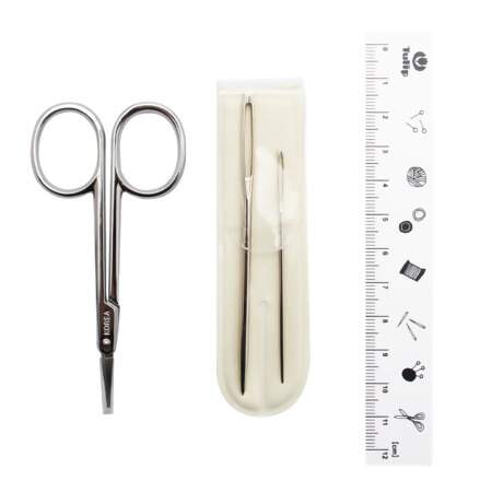 Kit Estojo Agulhas de Crochê Tulip Classic 2 TCK-002E