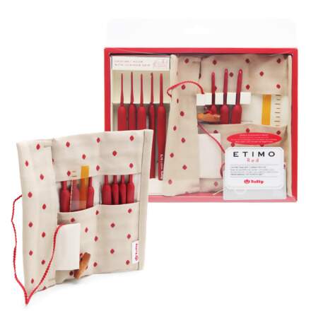 Kit Agulhas para Crochê Tulip Etimo Red TED-001E