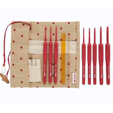 Kit Agulhas para Crochê Tulip Etimo Red TED-001E