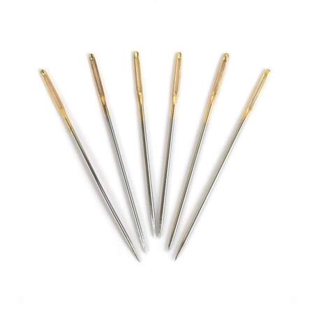 Kit Agulhas de Tapeçaria Olho Dourado EuroRoma 06 Und