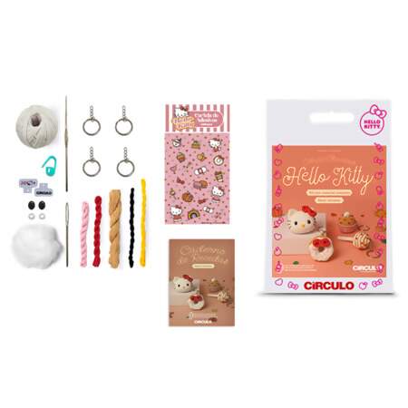 Kit Amigurumi Coleção Chaveiros Hello Kitty Circulo