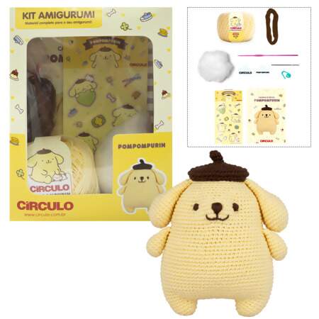 Kit Amigurumi Coleção Hello Kitty And Friends Circulo
