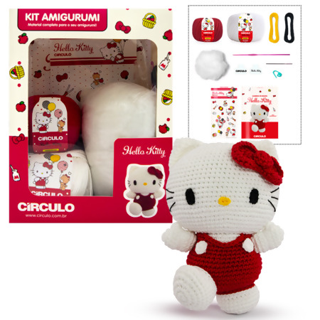 Kit Amigurumi Coleção Hello Kitty And Friends Circulo 