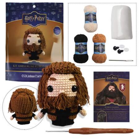 Kit Amigurumi Harry Potter Linhas Corrente