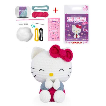 Kit Amigurumi Coleção Hello Kitty And Friends Circulo