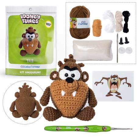 Kit Amigurumi Looney Tunes Linhas Corrente