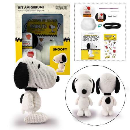 Kit Amigurumi Snoopy And Peanuts Circulo