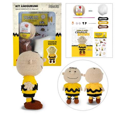 Kit Amigurumi Snoopy And Peanuts Circulo