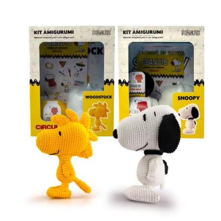 Kit Amigurumi Snoopy And Peanuts Circulo