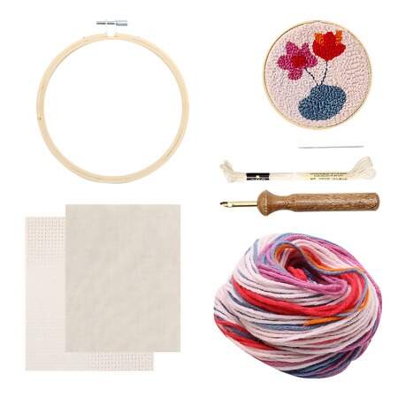 Kit de Bordado Ponto Russo DMC