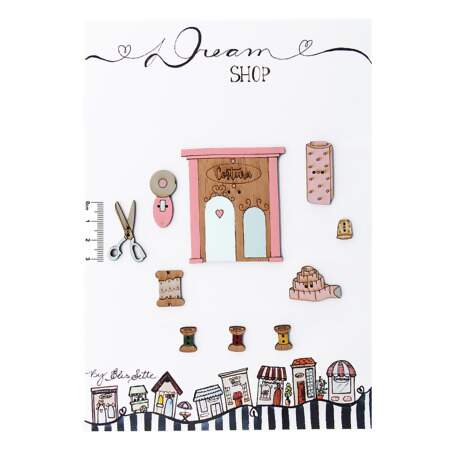 Kit Botão Patchwork Cantinho da Arte Lojinha FL