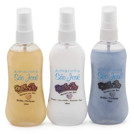 Kit Brilho Fix Maquiagem para Laços com 03 Und FL