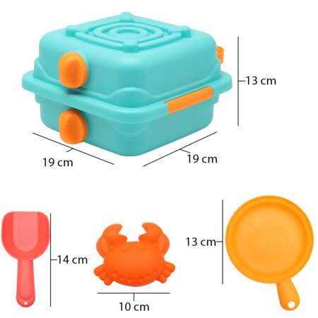 Kit Brincando na Praia Acrilex Ref.44510 Maletinha Super Chef 16 Und