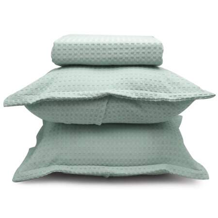 Kit Colcha de Casal Full Provença Liso Dohler 3 Peças FL